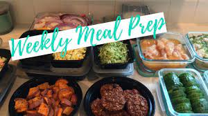 weekly meal prep weight watchers