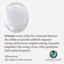 How to cleanse crystals with selenite. Selenite Cleansing Stone View The Best Selenite Cleansing Stones From Energy Muse Now Healing Stones Energy Muse Crystals