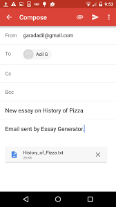 With our free essay generator, you can get your paper written, edited, and checked for plagiarism at no third, check your final draft for plagiarism to ensure it is 100% original. Essay Generator For Android Apk Download