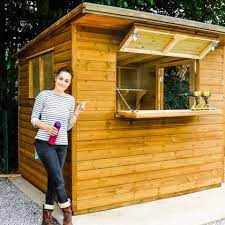 Outdoor Diy Garden Bar Shed 8x7 Free