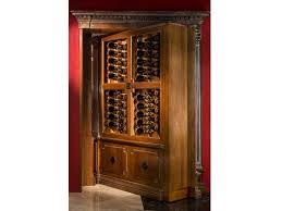 Wood And Glass Display Cabinet Wine