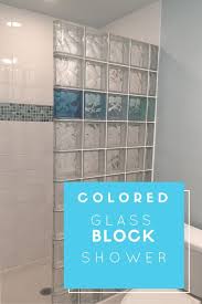 Durable Glass Block Shower Wall