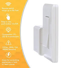 Wireless Wall Switch Light Control