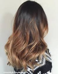 The longer the hair, the further tease up the hair around the area where you want the ombre to begin. 40 Vivid Ideas For Black Ombre Hair