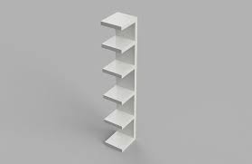 Ikea Lack Wall Shelf Unit 3d Model 3d