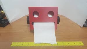 Robot Toilet Paper Dispenser 3d