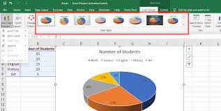 pie chart excel tutorial step by step