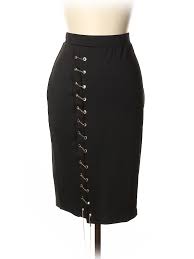 Details About Nwt Forever 21 Women Black Casual Skirt 0x Plus