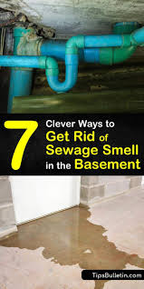 sewage smell in the basement