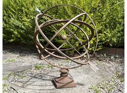 a large antique wrought iron and copper