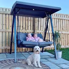 Outsunny 2 Seater Swing Chair With