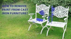 Paint From Cast Iron Furniture