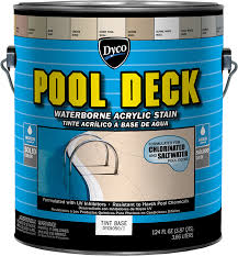 Dyco Pool Deck Waterborne Acrylic Stain Dyco Paints Inc
