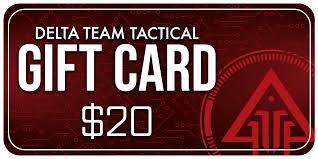 delta team tactical 20 gift card