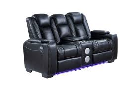 Transformer Black Power Reclining Sofa