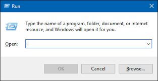 Image result for windows 7 start run