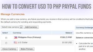 Usd To Php