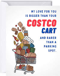 Maybe you would like to learn more about one of these? Amazon Com Funny Anniversary Card For Boyfriend Girlfriend Husband Wife Birthday Greeting Card For Him Her Costco Cart Office Products