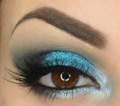 glitter ocean make up how to create a