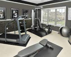 home gym decor workout room