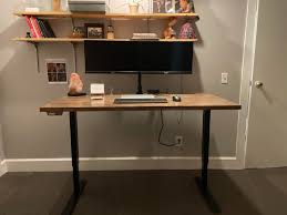 Ikea diy build ikea skarsta vivo / allcam jarvis desk vivo converter desk fancierstudio riser desk; Slight Diy Solid Wood Standing Desk Standingdesk