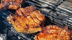 mouthwatering grilled pork chops