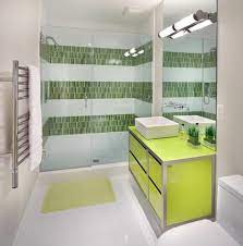 Déco reposante et tendance en vert pour la salle de bain | Design Feria