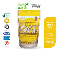 organic oats love earth