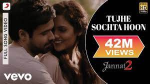 Tujhe Sochta Hoon Full Video - Jannat 2|Emraan Hashmi|Esha  Gupta|KK|Pritam|Sayeed Quadri - YouTube