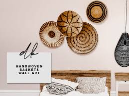 Handwoven Baskets Wall Art