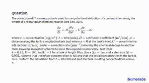 Advection Diffusion Equation