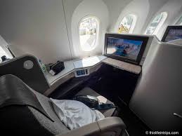 air canada 787 business cl review