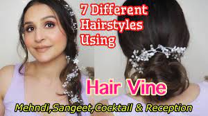 a hair vine 7 diffe hairstyles