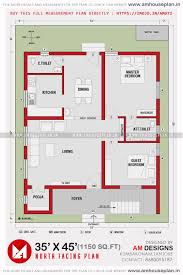 35 x 45 middle cl house plan with pdf