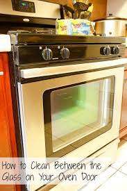 doe clean oven glass door