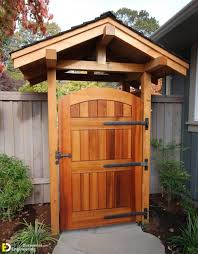 35 amazing wooden gate ideas