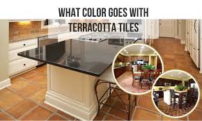 with terracotta tiles flooring