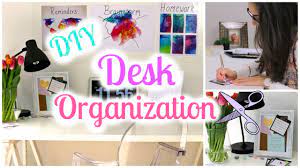 diy desk decor and organization ideas