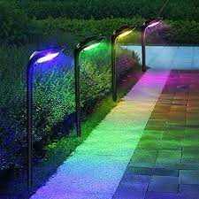 roshwey solar lights pathway outdoor 4