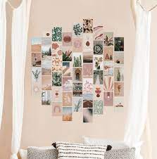 50 Printed 4x6 Wall Collage Kit Boho