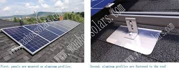 How Solar Panel Install On Shingle Roof