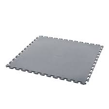 interlocking pvc or rubber mat floor