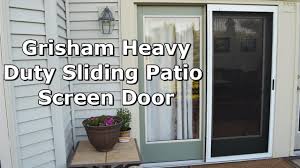 heavy duty sliding patio screen door