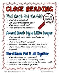Copy Of Close Reading Lessons Tes Teach