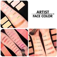 artist face color refills
