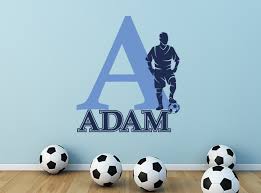 Personalised Football Name Wall Sticker