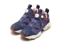 正品品質 snidel x atmos x reebok insta pump fury 藤井莉娜同款情侶充氣鞋藍粉 baby shoes fashion shoes