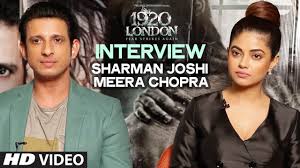 1920 LONDON : Sharman Joshi & Meera Chopra Exclusive Interview | T-Series -  YouTube