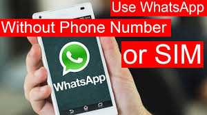 use whatsapp without using mobile