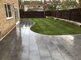 New Curved Porcelain Patio